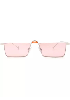 Eyepetizer SHIBUYA rectangle-frame sunglasses - Silver