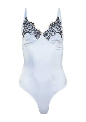 Fleur Du Mal Iris lace bodysuit - Pink