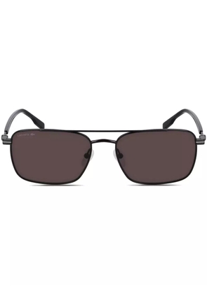 Lacoste geometric-frame sunglasses - Black
