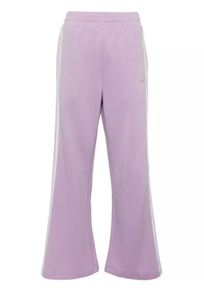 CHOCOOLATE logo-appliqué track pants - Purple