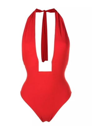 Lenny Niemeyer plunging-neck backless one-piece - Red