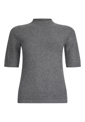 LIU JO mock neck sweater - Grey