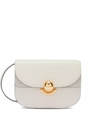 Furla mini Sfera flap crossbody bag - White