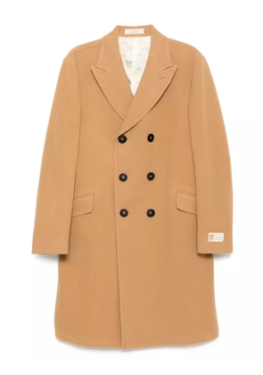 Massimo Alba double-breasted wool coat - Brown