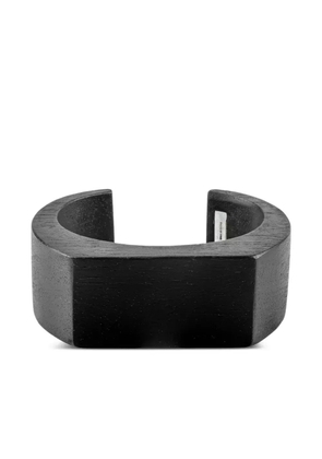 Parts of Four Crescent Plane bracelet - Black