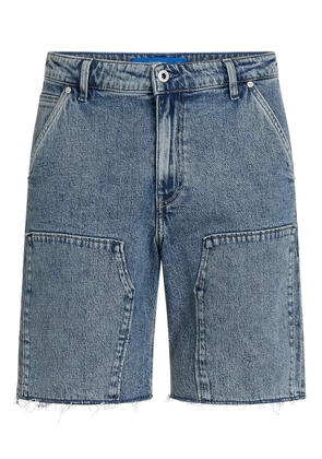 Karl Lagerfeld Jeans raw-cut shorts - Blue