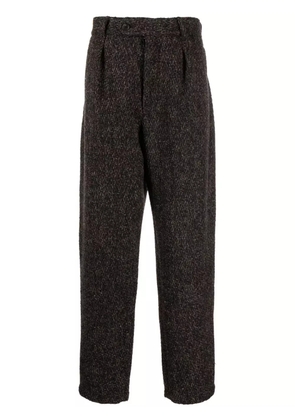 Engineered Garments Carlyle tweed boucle trousers - Brown