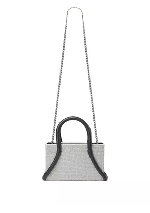 Kara Tubular Midi shoulder bag - Silver