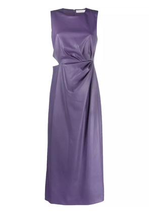 Simkhai cut-out detail maxi dress - Purple