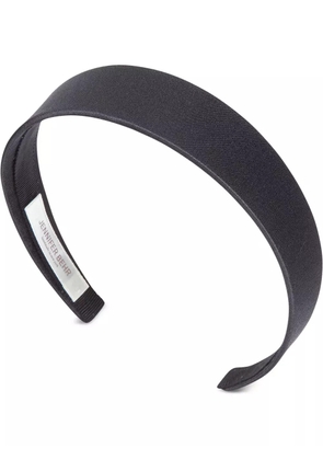 Jennifer Behr Lydia satin headband - Black