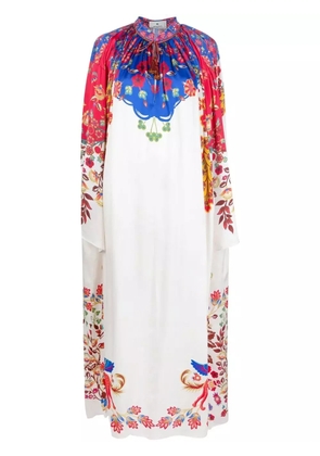ETRO floral-print tunic dress - Neutrals