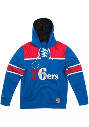Mitchell & Ness 'NBA 76ers' hockey hoodie - Blue
