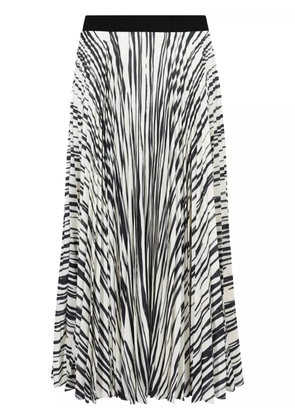 Proenza Schouler Korine chiffon-crepe pleated skirt - Neutrals