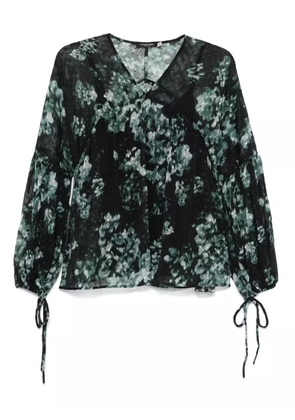 Scotch & Soda Fil Coupe blouse - Black