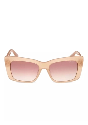 GUESS EYEWEAR cat eye-frame sunglasses - Neutrals