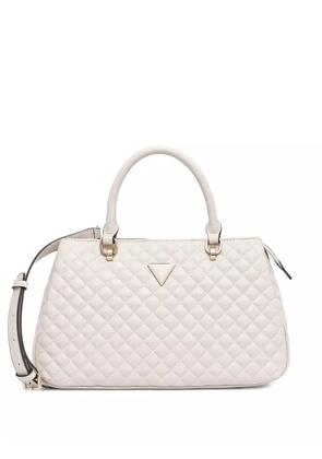 GUESS USA Rianee quilted tote bag - Neutrals