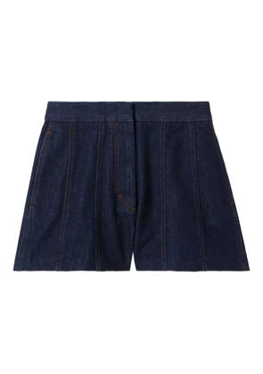 Claudie Pierlot denim panelled shorts - Brown