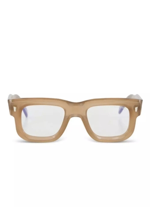 Cutler & Gross square-frame glasses - Brown