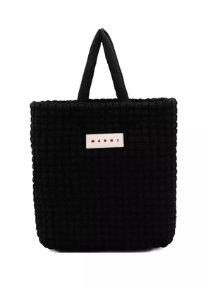Marni padded-bubble tote bag - Black