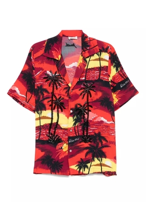 P.A.R.O.S.H. printed shirt - Red