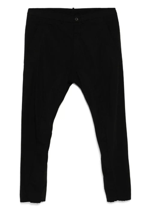 Masnada drop-crotch trousers - Black