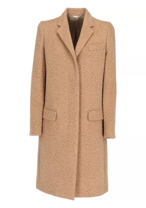 Helmut Lang Pre-Owned 1990s leopard-pattern coat - Neutrals