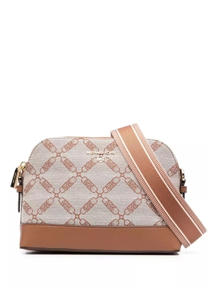 Michael Michael Kors logo-embossed crossbody bag - Brown