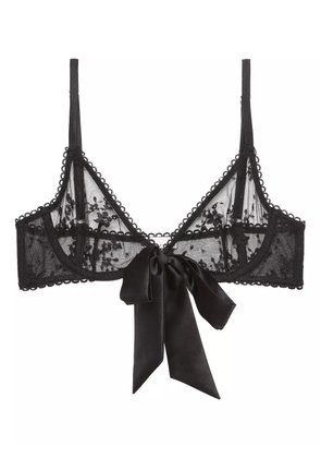 Fleur Du Mal Untie Me demi bra - Black