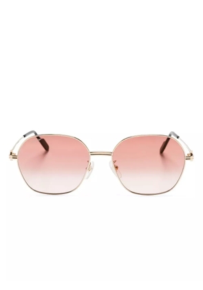 Cartier Eyewear round-frame sunglasses - Gold