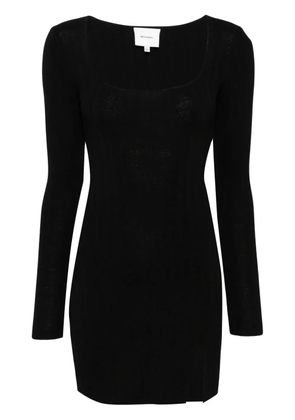 Reformation Nicole knitted dress - Black