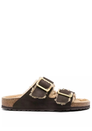 Birkenstock Arizona shearling-lined sandals - Brown