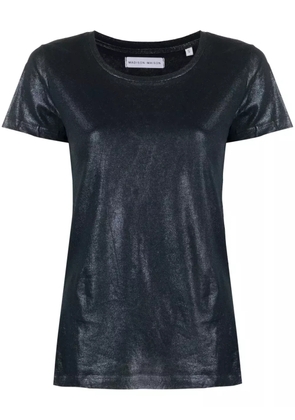 Madison.Maison short-sleve lamé T-shirt - Blue