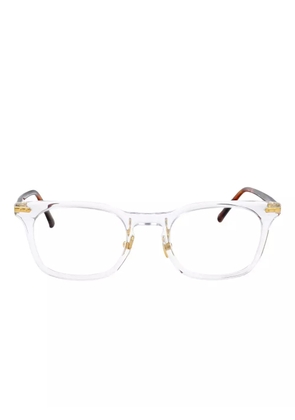 Linda Farrow square-frame glasses - White