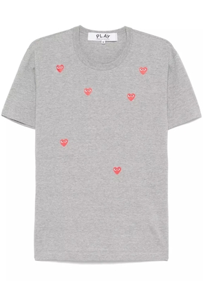 Comme Des Garçons Play heart-print T-shirt - Grey
