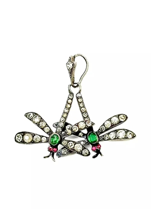 Jennifer Gibson Jewellery 1920s Dragonfly pendant - Silver