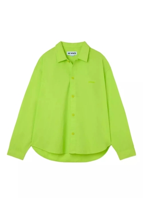 Sunnei cotton shirt - Green