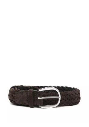 Orciani Suede Plot belt - Brown