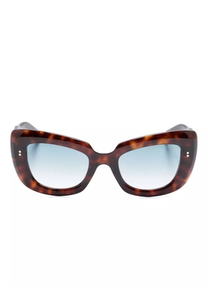 Cutler & Gross 9797 cat-eye sunglasses - Brown