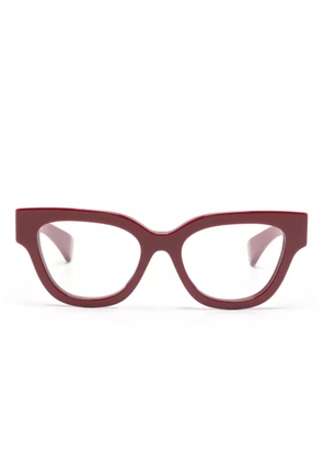 Gucci Eyewear cat-eye frame glasses - Red