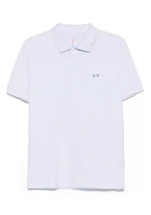 Sun68 floral-print polo shirt - White