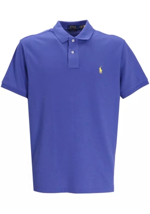 Polo Ralph Lauren Polo Pony-embroidered polo shirt - Blue