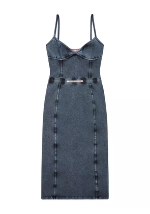 Diesel D-Ony denim midi dress - Black