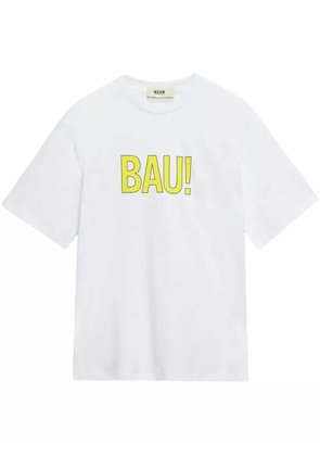 MSGM crew-neck T-shirt - White