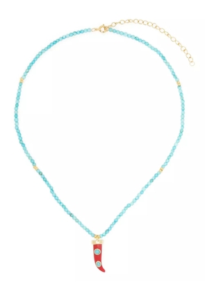 Eshvi stone necklace - Blue