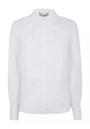 Gentry Portofino classic-collar cotton shirt - White