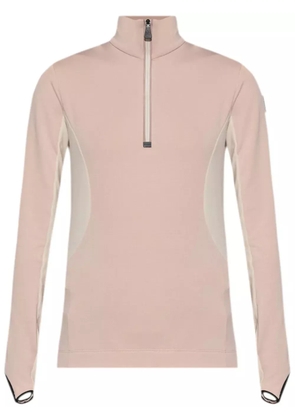 Moncler Grenoble colour-block ski top - Pink