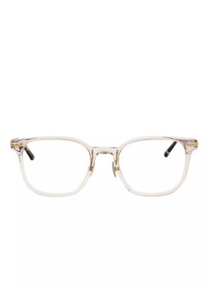 Linda Farrow square-frame glasses - Neutrals
