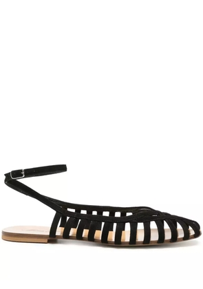 Anna F. 513 suede sandals - Black