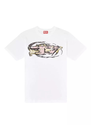 Diesel graphic-print T-shirt - White