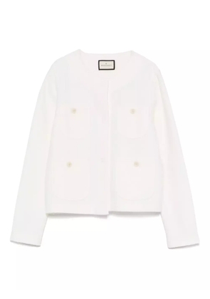 Bruno Manetti virgin-wool jacket - Neutrals